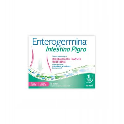 ENTEROGERMINA INTESTINO PIGRO - INTEGRATORE CON FERMENTI LATTICI - 10 BUSTINE