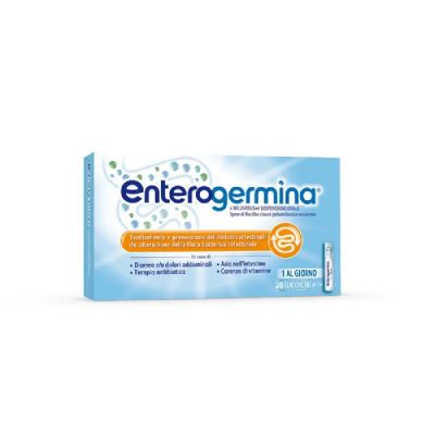 ENTEROGERMINA - FERMENTI LATTICI 4 MILIARDI - 20 FL X 5 ML