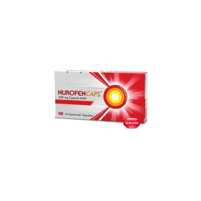 NUROFENCAPS - IBUPROFENE 400 MG CAPSULE - 10 CAPSULE