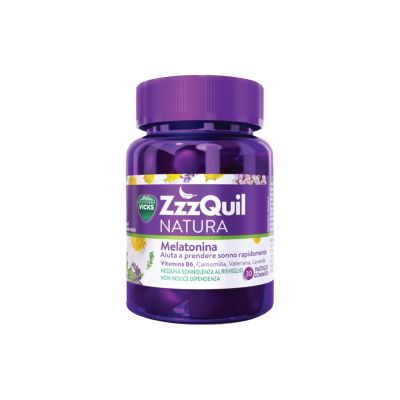 ZZZQUIL NATURA - INTEGRATORE CHE FAVORISCE IL SONNO - 30 PASTIGLIE GOMMOSE