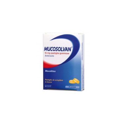 MUCOSOLVAN - PASTIGLIE 15 MG - 20 PASTIGLIE
