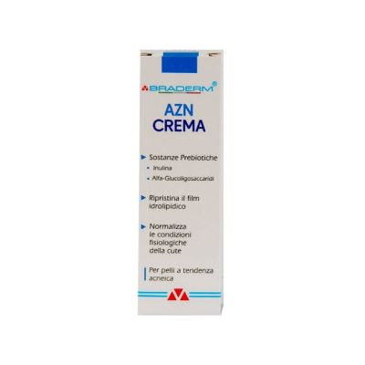 BRADERM AZN - CREMA PER IL TRATTAMENTO DELL’ACNE - 30 ML