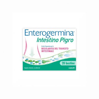 ENTEROGERMINA INTESTINO PIGRO - INTEGRATORE CON FERMENTI LATTICI - 20 BUSTINE