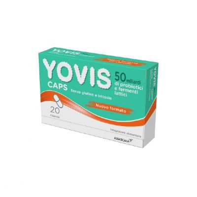 YOVIS CAPS - INEGRATORE DI FERMENTI LATTICI E PROBIOTICI - 20 CAPSULE
