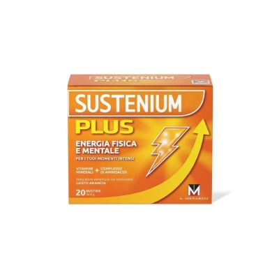 SUSTENIUM PLUS - INTEGRATORE ENERGIZZANTE ARANCIA - 20 BUSTINE