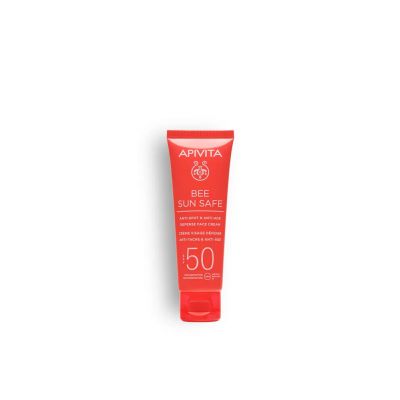 APIVITA - CREMA SOLARE VISO SUN A/SPOT E ANTI-AGE SPF50 - 50 ML