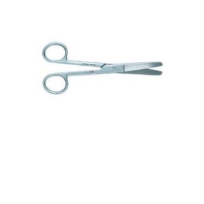 FORBICI RETTA PUNTA TONDA 14CM