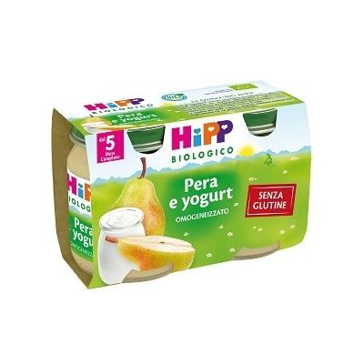 HIPP BIO OMOG PERA/YOGURT2X125