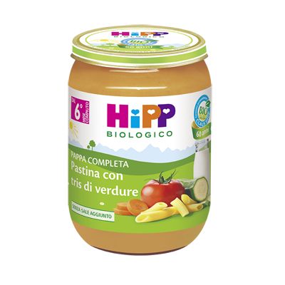 HIPP BIO PASTINA TRIS VERD190G