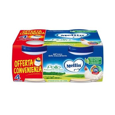 MELLIN OMOG POLLO 4X80G