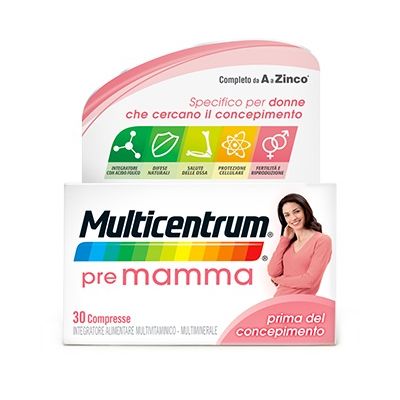 MULTICENTRUM PRE MAMMA 30CPR
