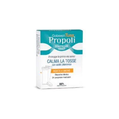 GOLASEPT TUSS PROPOLI DM 24CPR