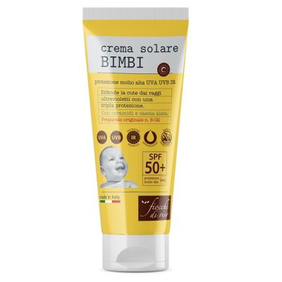 FIOCCHI DI RISO - CREMA SOLARE BIMBO SPF50+ - 100 ML