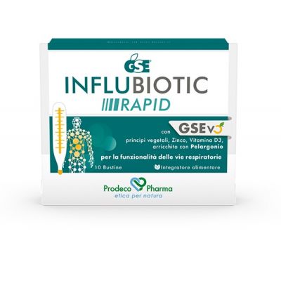 GSE - INFLUBIOTIC RAPID PER IL BENESSERE DELLE VIE RESPIRATORIE - 10 BUSTINE