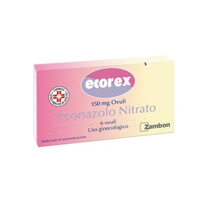 ECOREX - OVULI VAGINALI 150 MG - 6 OVULI