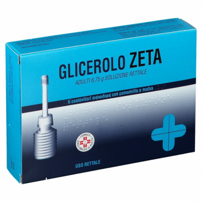 GLICEROLO - SUPPOSTE RETTALI GLICERINA - 6 G