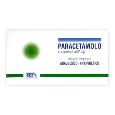 PARACETAMOLO ZETA - 500 MG - 20