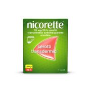 immagine di 025747801 - NICORETTE - CEROTTI TRANSDERMICI - 7 PZ