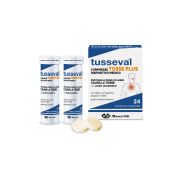 TUSSEVAL - COMPRESSE TOSSE PLUS - 24 CPR