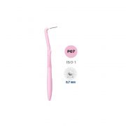 immagine di 979841727 - CURASEPT - SCOVOLINO INTERDENTALE PROXI ANGLE PREVENTION ROSA - 5 PZ MISURA P07