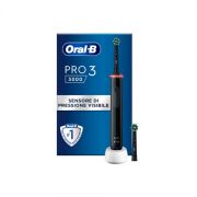 immagine di 984825149 - ORAL B - SPAZZOLINO ELETTRICO RICARICABILE PRO SERIES 3 NERO + 2 TESTINE