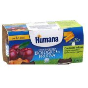 immagine di 934026055 - HUMANA OMOG PRUGNA BIO 2X100G