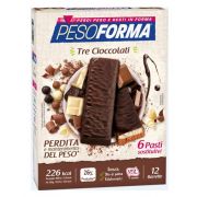 immagine di 976784785 - PESOFORMA BARR 3 CIOCCOLATI