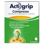 immagine di 024823080 - ACTIGRIP - COMPRESSE INFLUENZA - 12 CPR