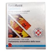 immagine di 025273083 - RECOTUSS SEDATIVO - COMPRESSE PER TOSSE SECCA - 30 COMPRESSE