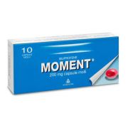 immagine di 025669197 - MOMENT - CAPSULE MOLLI 200 MG - 10 CAPSULE