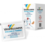 immagine di 044912018 - VEGETALLUMINA - BUSTINE PER DOLORE E FEBBRE - 12 BUSTINE