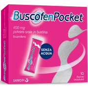 immagine di 045386075 - BUSCOFENPOCKET - OROSOLUBILI 400 MG - 10