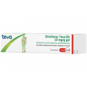 immagine di 047883032 - DICLOFENAC TEVA - GEL 10 MG/G - 60 GR